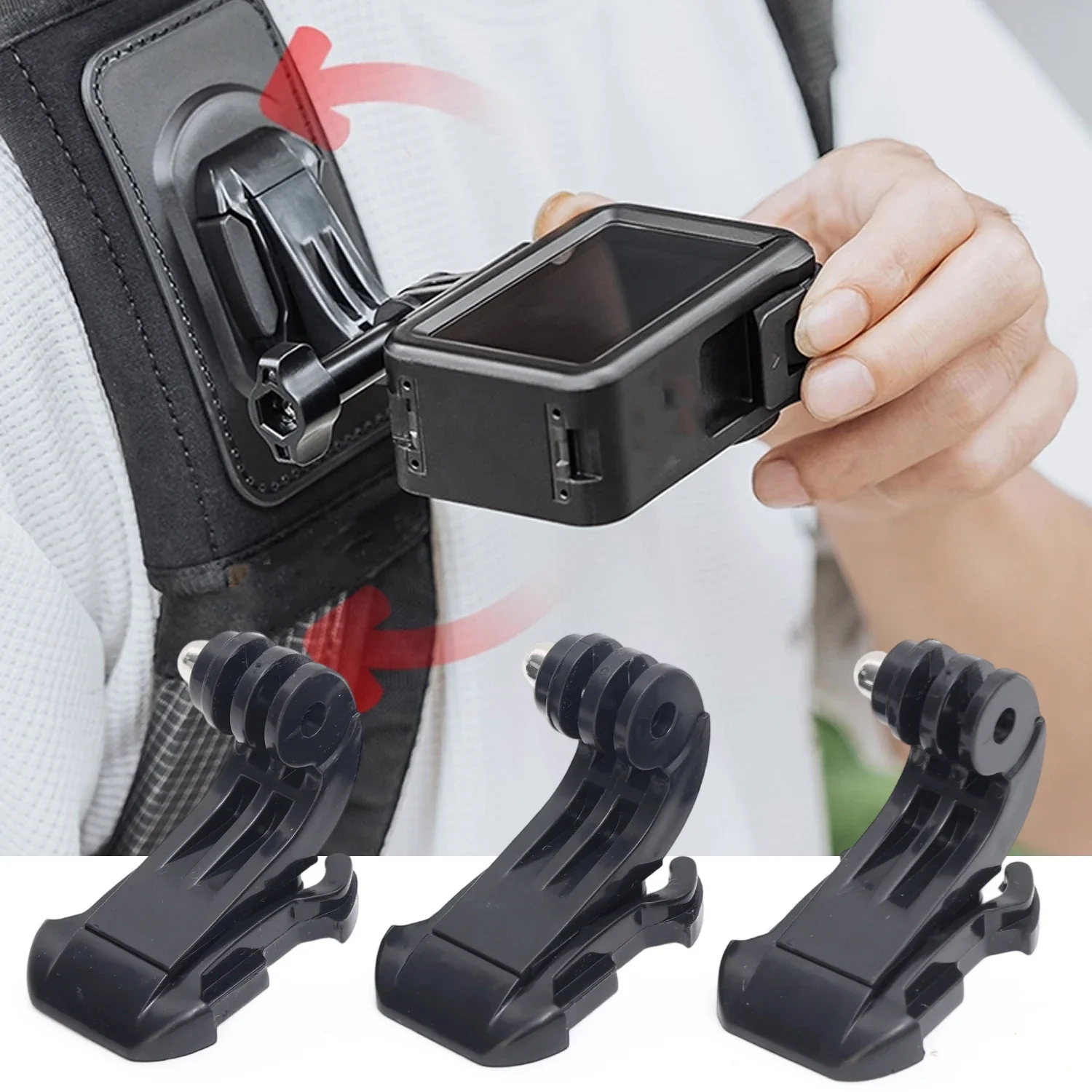 Étui en silicone bleu pour caméra d'action, protection anti-choc et design ergonomique.