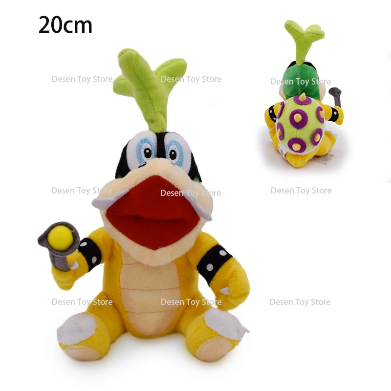 7 Styles Bowser Son Bros Plush Toys Iggy Wendy Morton Roy