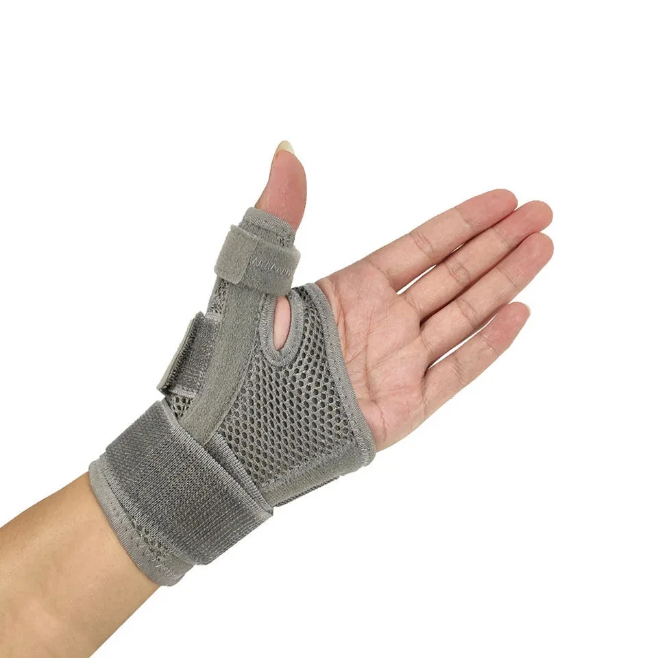 Flexible Thumb Splint Wrist Support Brace for Tendonitis Arthritis Breathable Fits Right and Left Hand 1PC