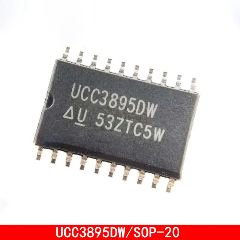 1-10PCS UCC3895 UCC3895DW SOP20 Voltage regulator switching controller chip 10pcs new tmf0565 0565 current mode off line switching power supply controller chip dip 8 integrated circuit