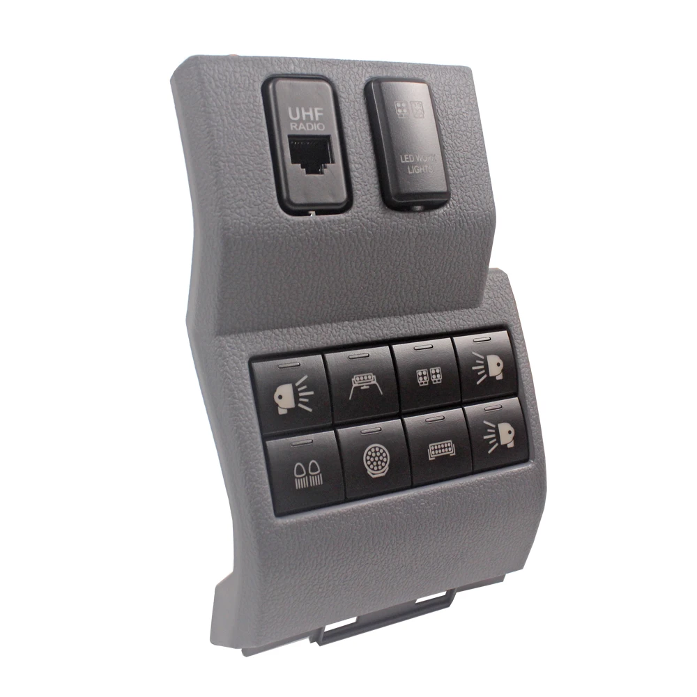 RHD Driver Side Switch Fascia Panel Replacement For Toyota Land