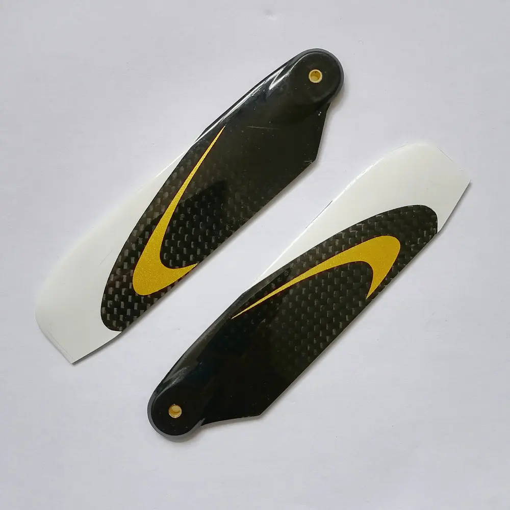 1 Pair 86mm105mm 115mm Carbon Fiber Tail Rotor Blade For Align T-rex Gaui KDS Agile Alzrc SAB XLPower Rc Helicopter