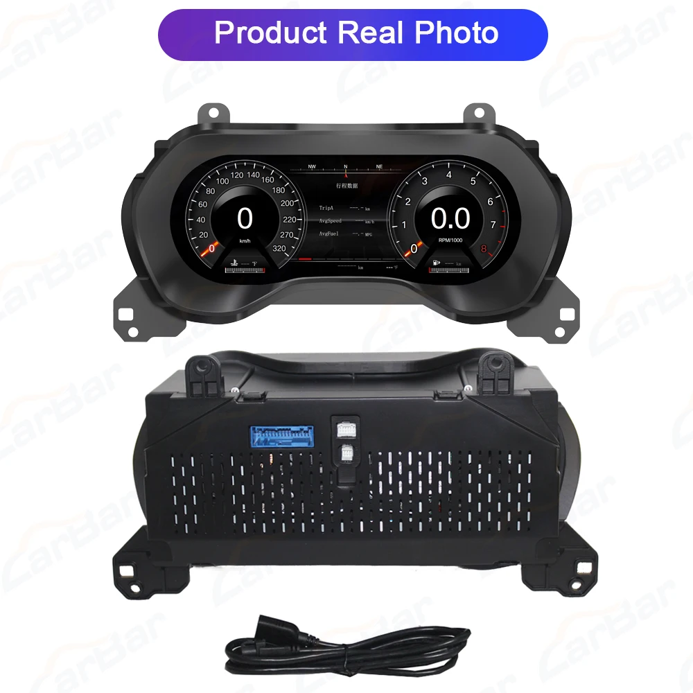 Pantalla de tablero LCD de 12,3 pulgadas para Chevrolet Camaro 2015-2023 grupo de instrumentos digitales de coche de 6. a generación 6