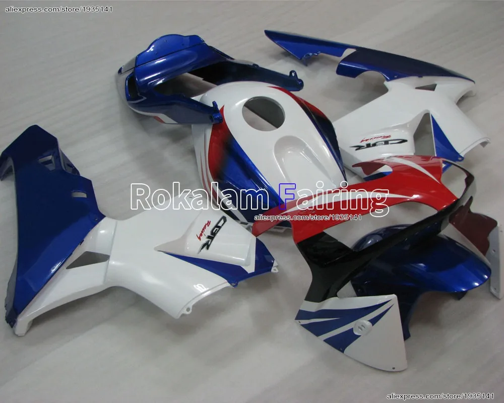 

For Honda CBR600RR 2003 2004 Factory Color 03 04 CBR 600 RR HRC ABS Sports Bike Moto Fairing Kit (Injection molding)