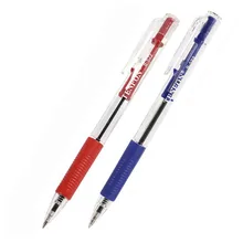 Stylos à bille à encre rouge et bleue, 5 pièces, papeterie Kawaii 0.7mm, stylo d'écriture portable pour étudiant, accessoires de bureau, fournitures scolaires
