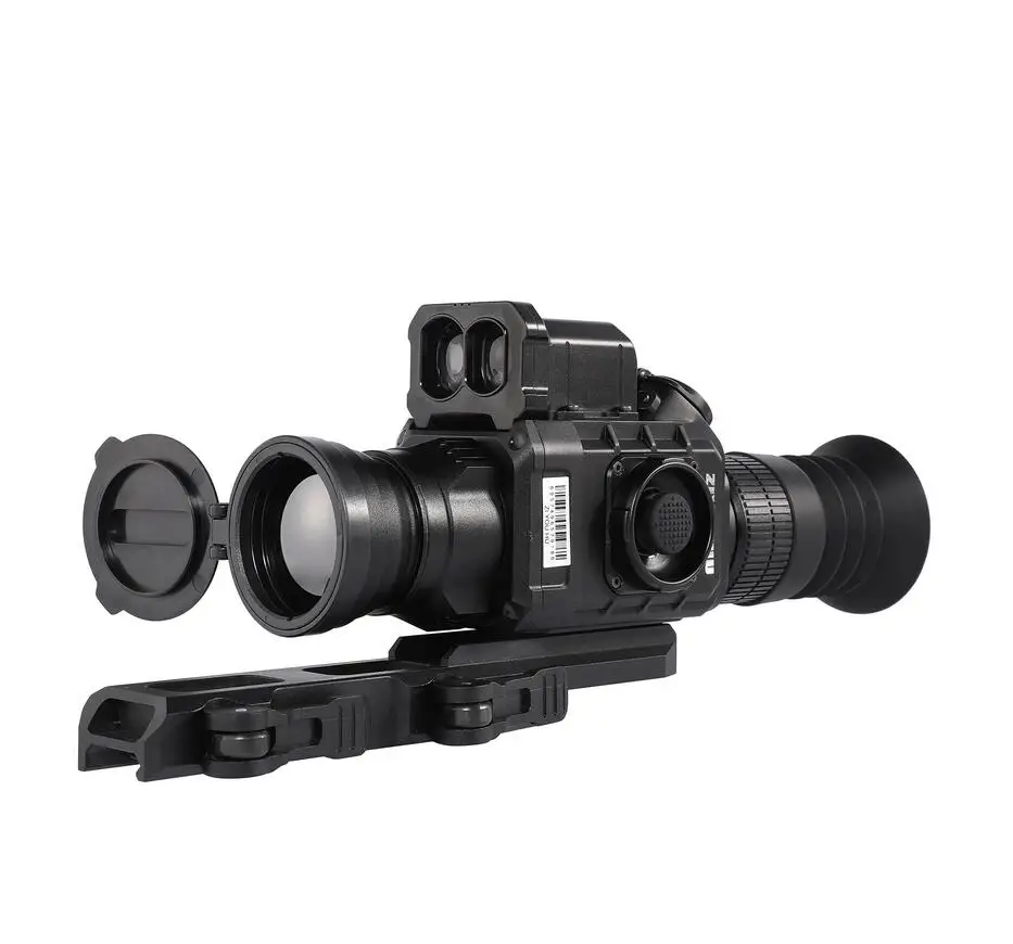 Thermal Imager riflescope Sniper Sight Scope Polaris Series 384*288 Pixel Monocular Thermal Night Vision Riflescope with rail
