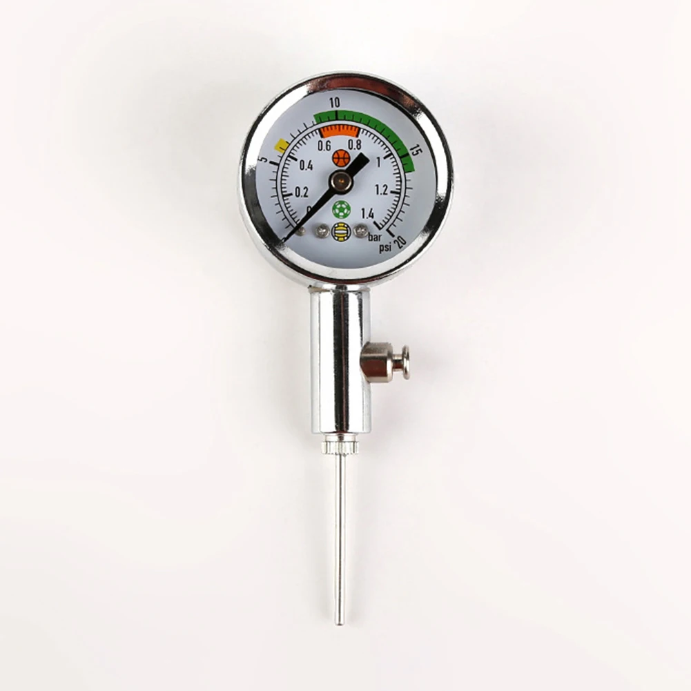 

Манометр Barometers металлический для мячей, 1 шт., 4x7,2x10 см