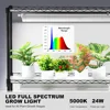 DIY Plant Stand with Grow Light, 6-Tier Large Tall Plant Shelf with 192W 5000K Full Spectrum Grow Lights for Seed Starting 4