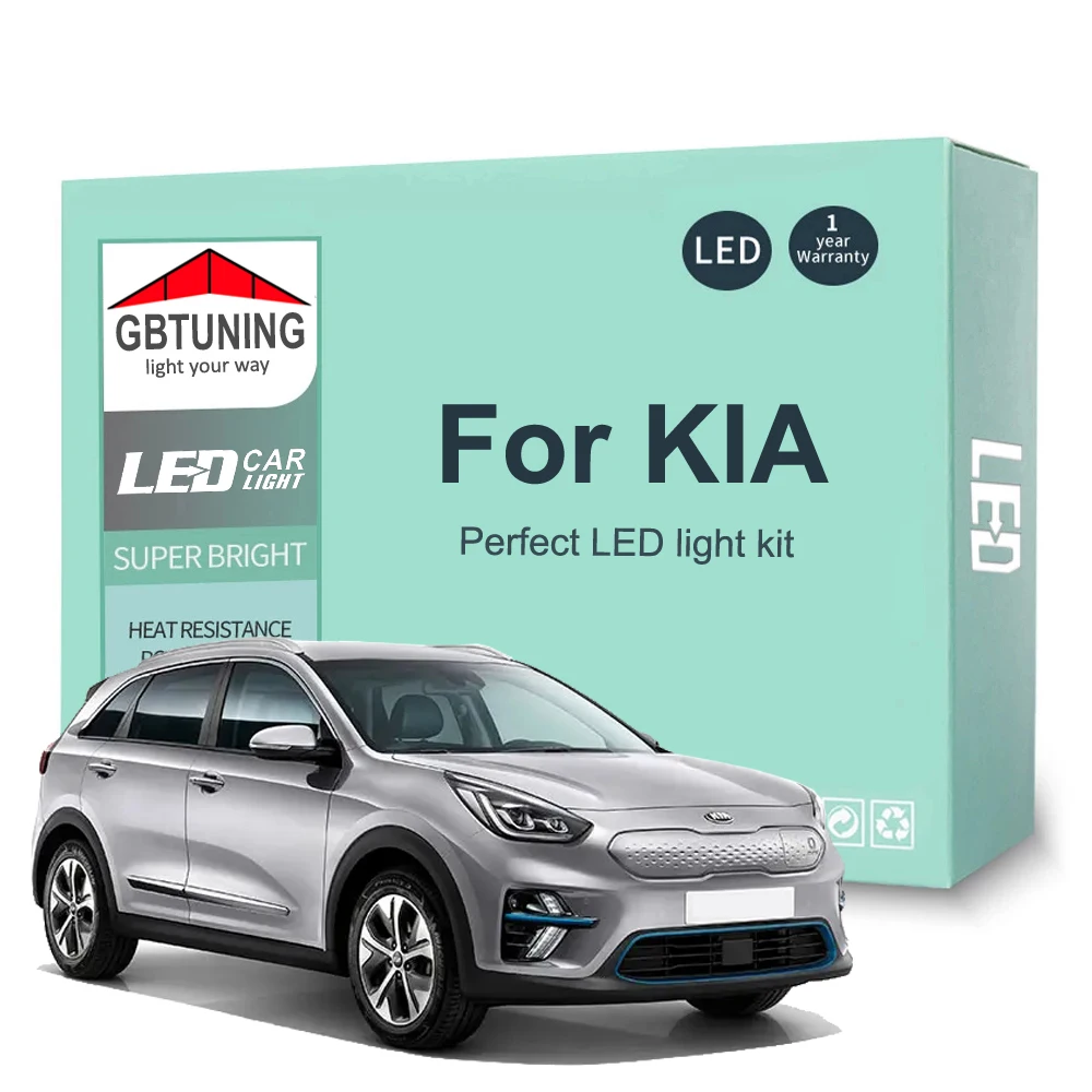 Kit d'ampoules d'intérieur LED, pour KIA Niro Seltos Stonic Cerato K3