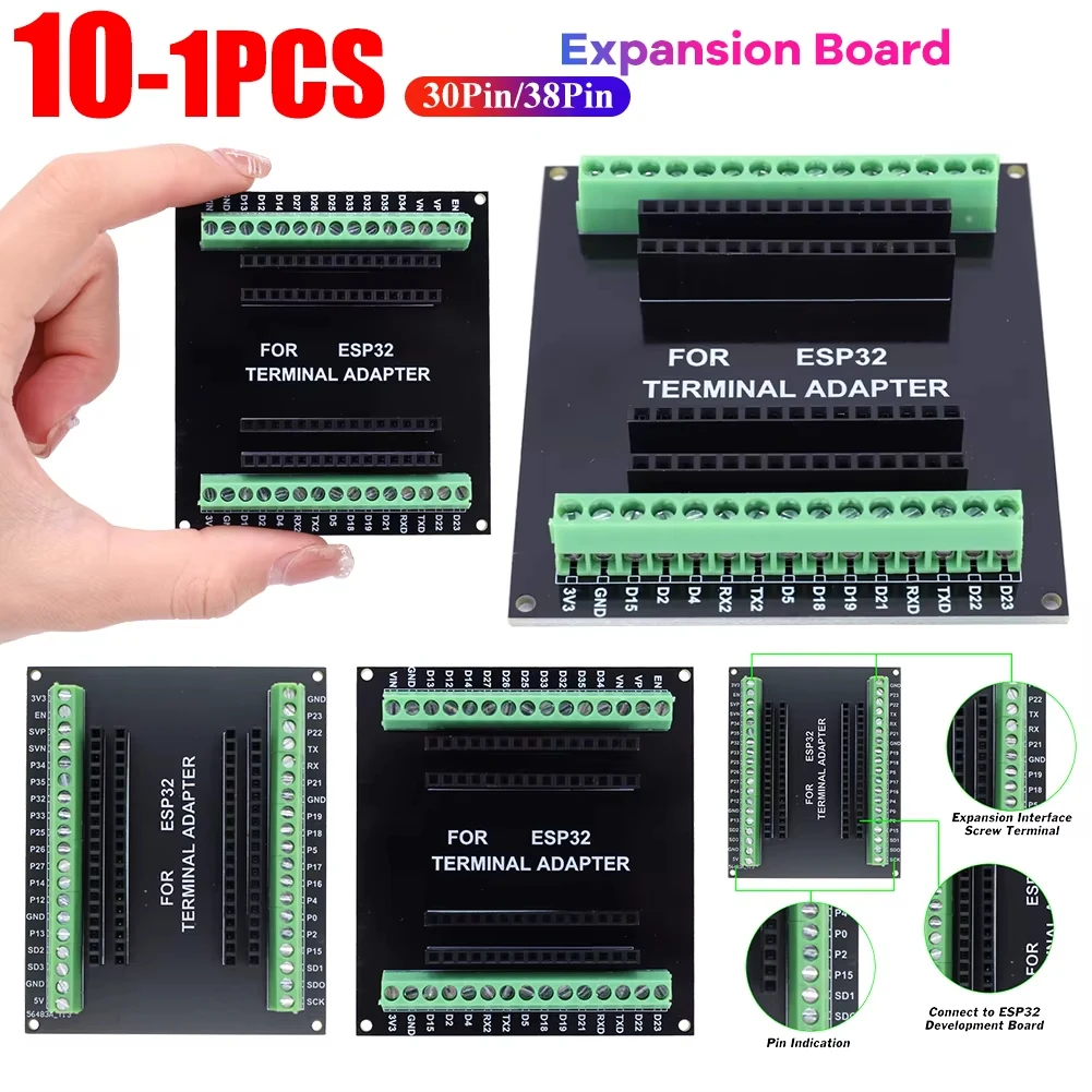 รูปสินค้า โมดูลขยาย GPIO สำหรับ ESP32 WiFi Bluetooth