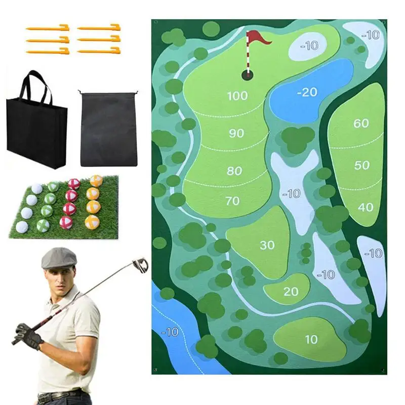 Indoor Casual Golf Game Set Golf Putting Royale Golf Game Hitting Mats New Mini Casual Suitable for Indoor Outdoor Game