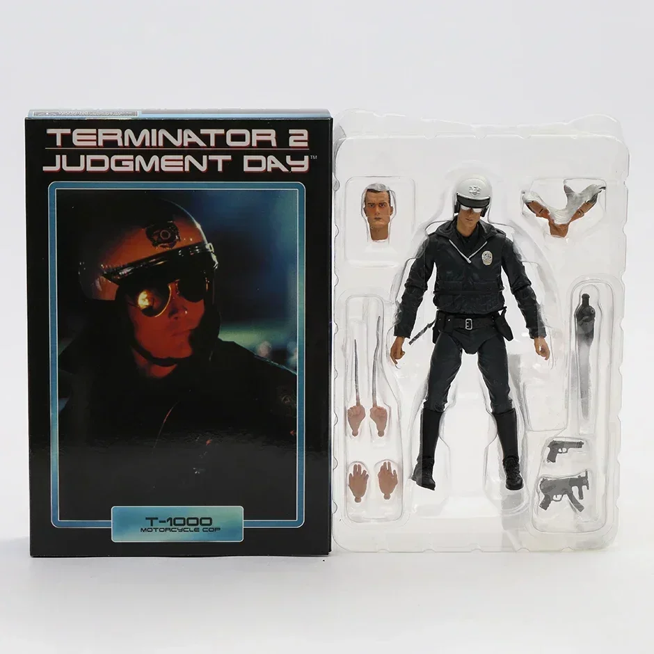 NECA T-1000 Motorcycle Cop Terminator 2 Judgement Day Collector's