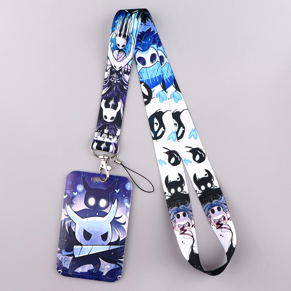 

The Hollow Knight Neck Straps lanyard Car Keychain Credit ID Card Pass Gym Mobile Phone Key Ring Badge Holder Jewelry Gifts