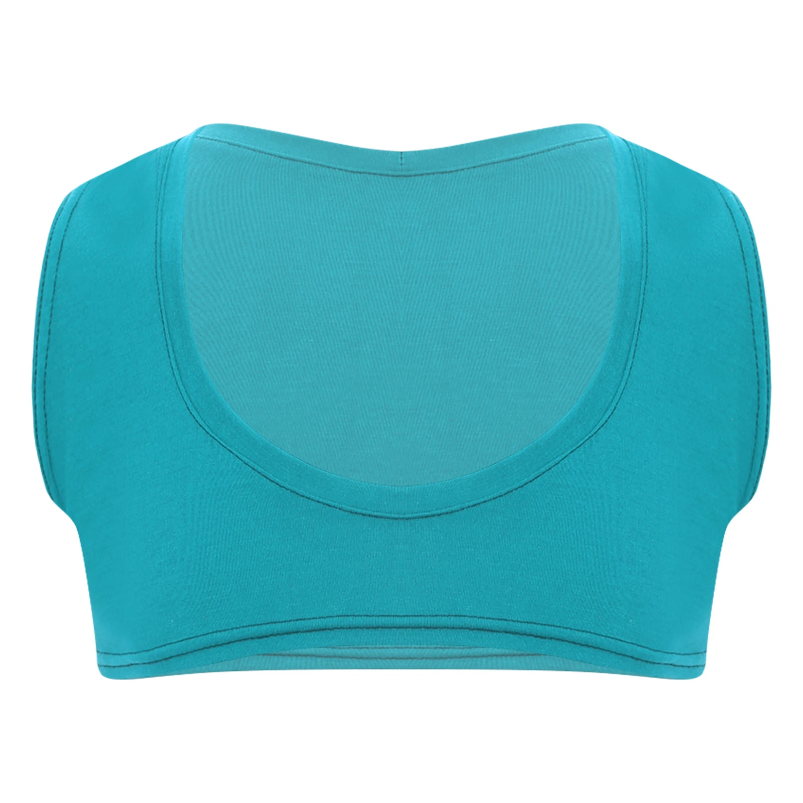 thumbnail image 1 of Camiseta sin mangas para hombre, camiseta sin mangas de Color sólido, chaleco Sexy con músculos que muestran el cuello redondo bajo, Top corto para club nocturno, culturismo y Fitness, 1 of 5