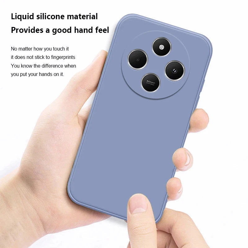 Liquid Silicone Plain Rubber TPU Phone Protector Cover