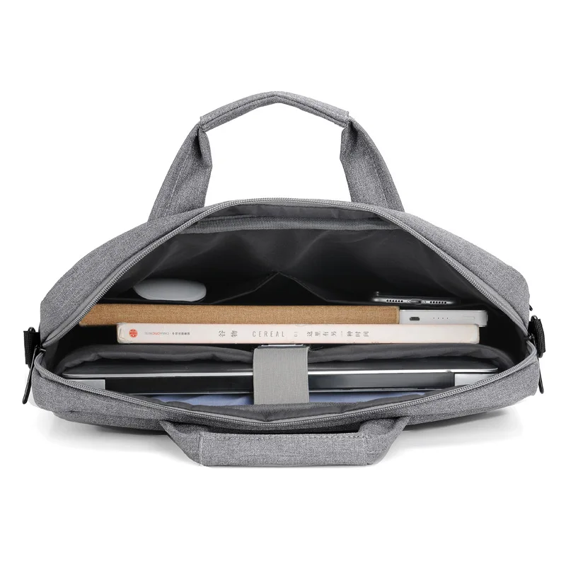 13/14/15 In Briefcase Business Portable Laptop Document BagNotebook Cover Case Work Waterproof Shoulder Bag for Daily Use