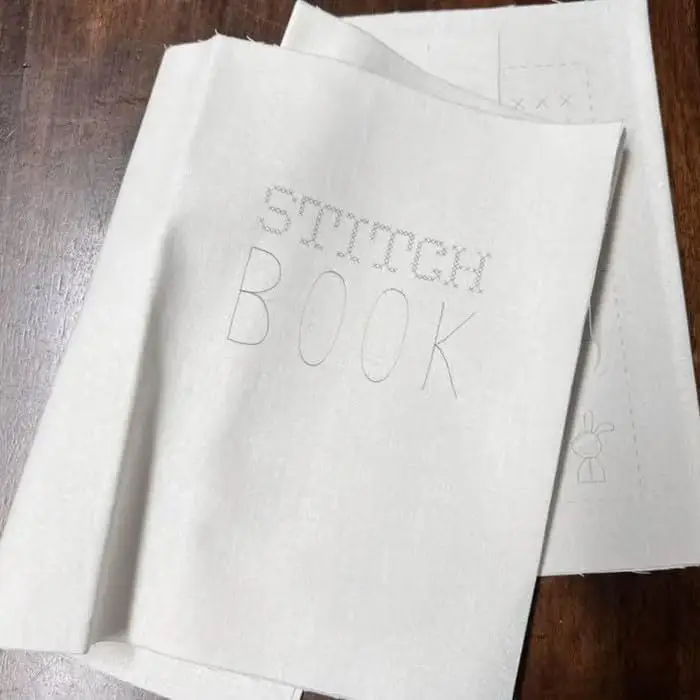 DIY Stitch Book, Embroidery Stitch Book, Embroidery Sewing Sewing Books for Beginners Adult