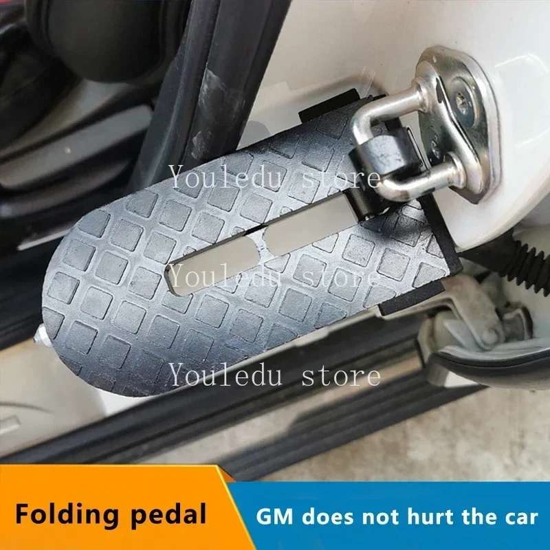 Car Door Step, Roof Access Ladder, Universal Fit Car Stand Pedal With