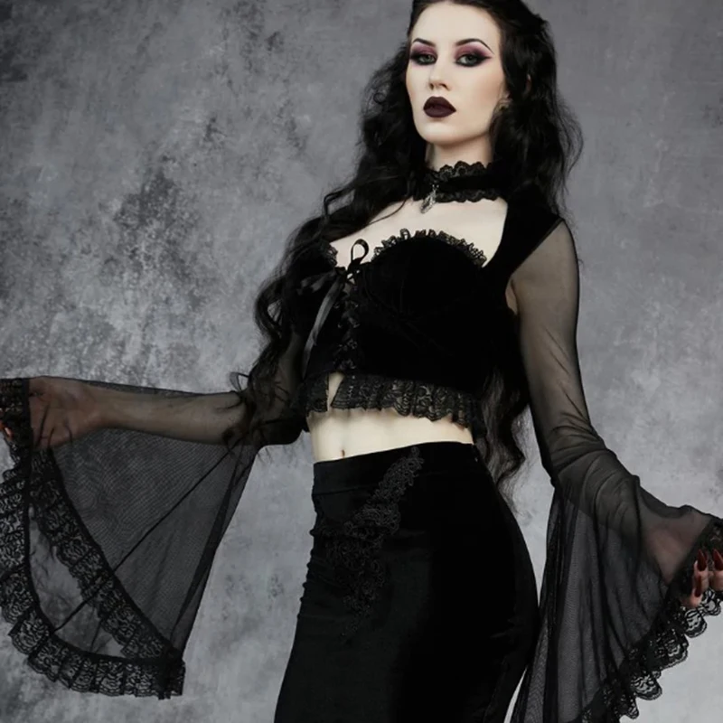Рисунок 2 - Женский сетчатый корсет Goth
