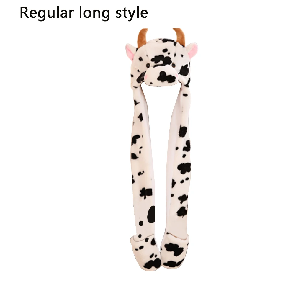 Girl Hat Animal Ear Women Cap Moving Headgear Comfortable Headwear Toy