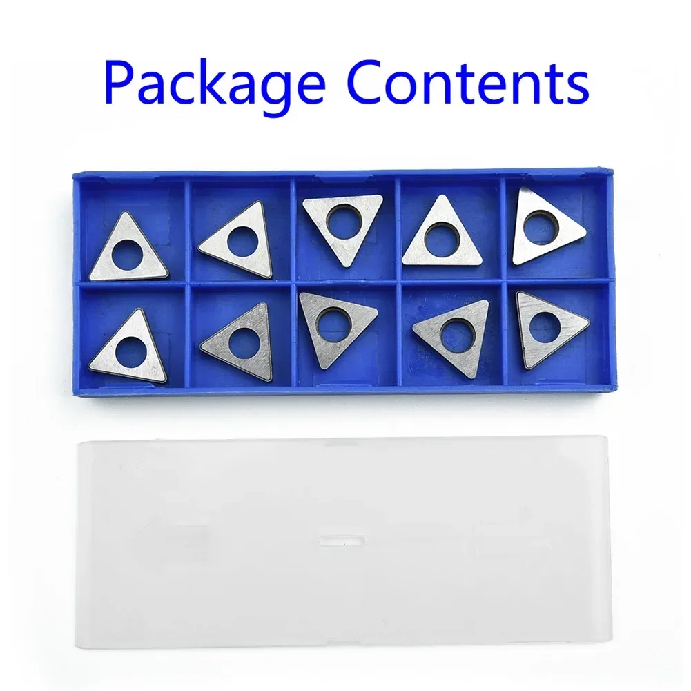 Set Shims Carbide 60Deg Triangle For TNMG1604 Insert Turning Tool Holder 10Pcs Kit MT1603 Part Latest Useful Sale