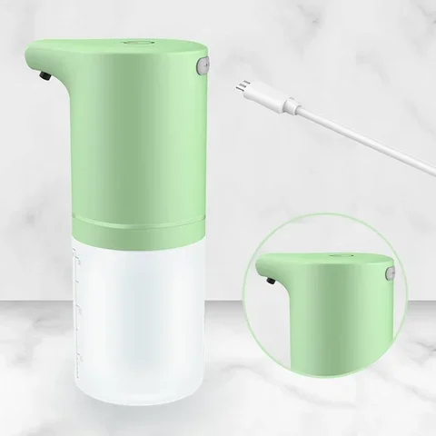 

350Ml Bathroom Automatic soap dispenser Usb Charging Infrared Induction Foam Kitchen Hand disinfectant Touch Bathroom