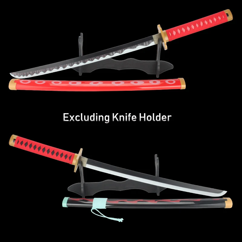 31.5＂/ 80CM Anime Bleach Katana Swords Bamboo Blade Zangetsu Toy Sword Kurosaki Ichigo Ninja Blade Cosplay Prop Wooden Anime 6