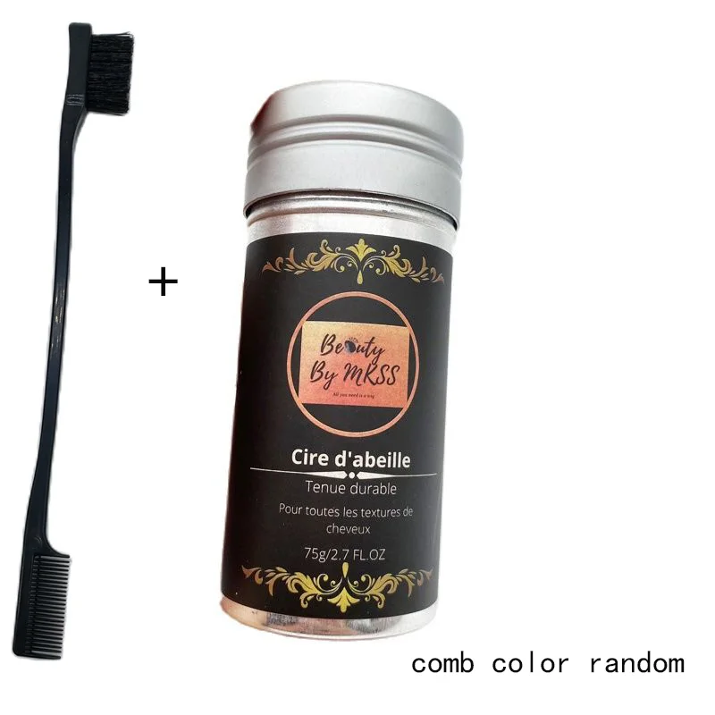 Professionale 75G Capelli Rotti Artefatto Cera Per Capelli Stick Gel Crema Styling Capelli Crespo Fisso Soffice Styling Capelli Cera Stick