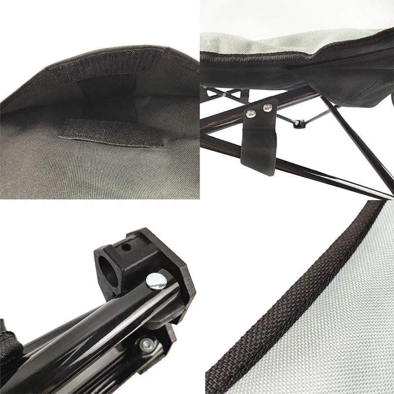 Portable Folding Elevated Dog Bed Camping Waterproof Outdoor Elevated Pet Lounge Chair for Small Medium Large Dogs