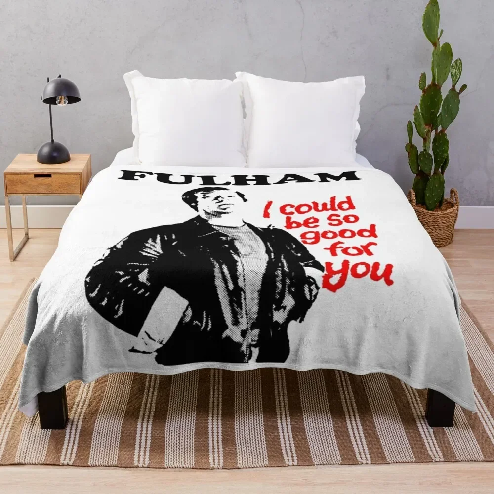 

Fulham - Minder - Terry McCann - I Could Be So Good For You Throw Blanket Cute Plaid Plaid on the sofa Sofa Throw Blankets