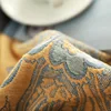 Textile City Cotton 5 Layer Gauze Towel Quilt Flower Pattern Quality Blanket Summer Nap Blanket for Couples 200cmx230cm 4