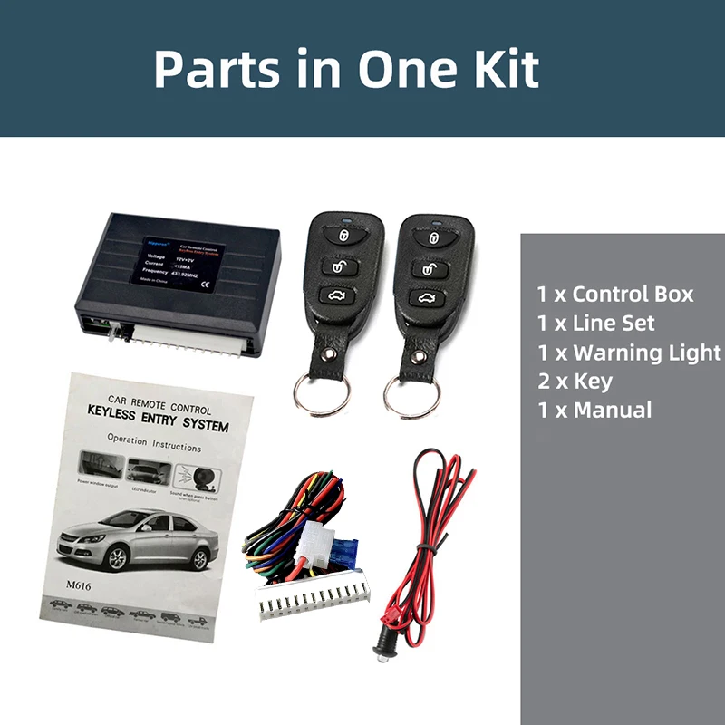 Car Keyless Remote Central Door Lock System Locking Car Alarm Systems Auto Remot