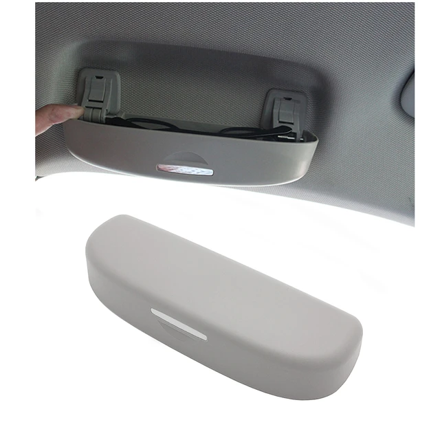 Custodia Occhiali da Sole per Auto Scatola Occhiali Portaocchiali per Audi  A4 B8 B9 A3 8V Q3 Q5 Q7 Accessori Interni grigio - AliExpress