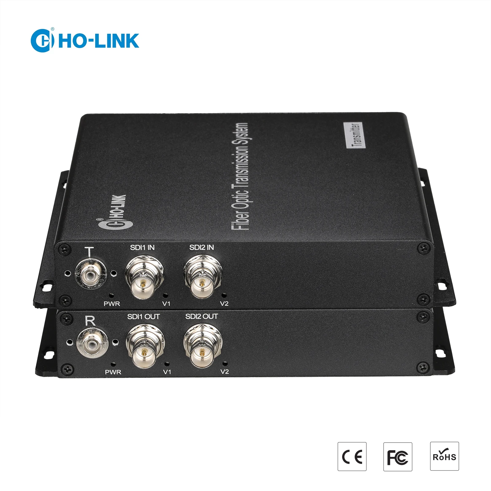 2 channel forward 3GSDI video;single fiber single mode 3G-SDI Fiber Optic Converter
