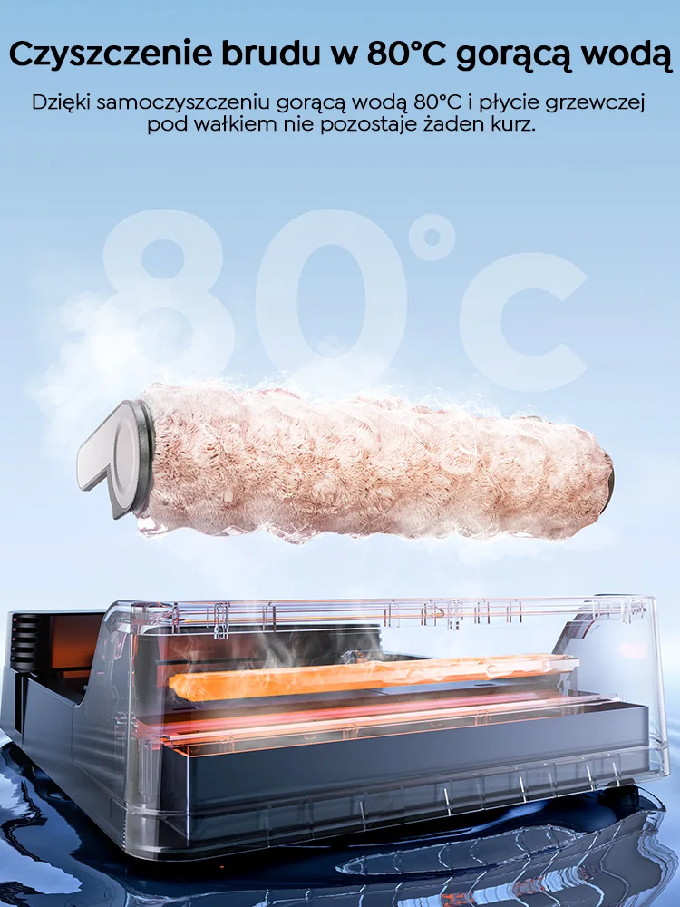 Laresar S7 Pro odkurzacz myjący w akcji