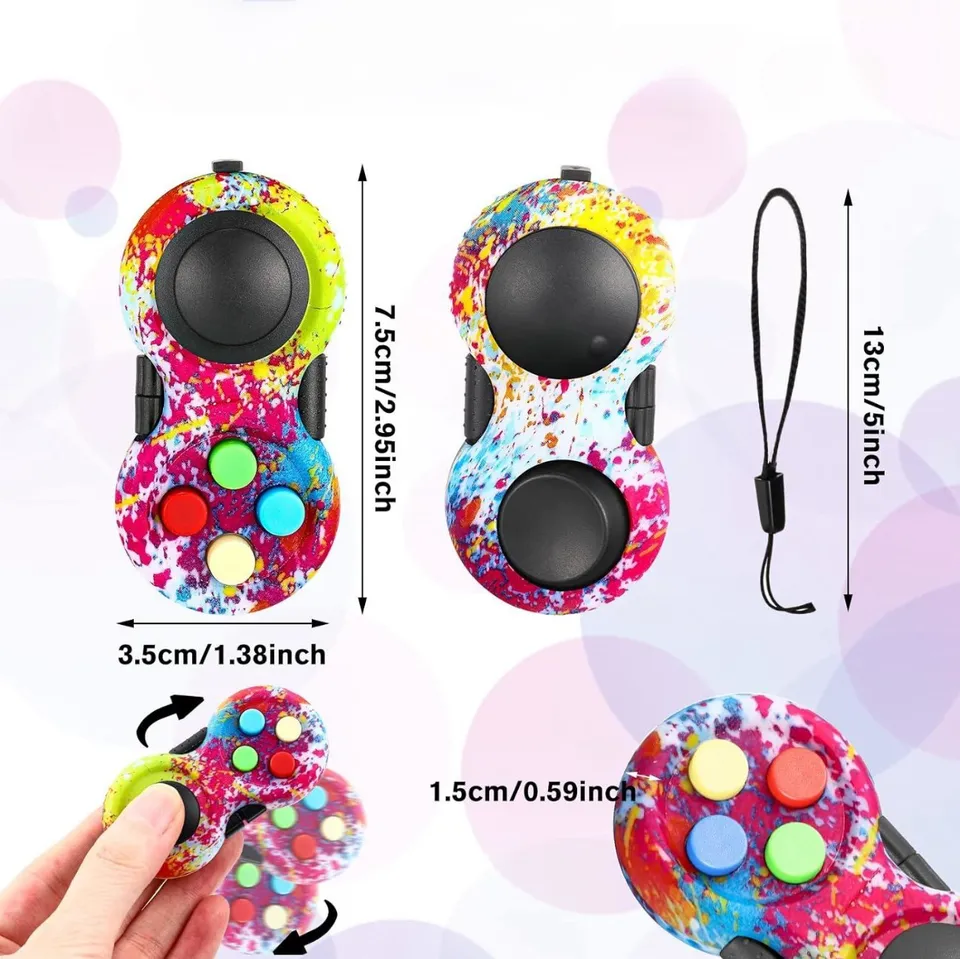 Controller di gioco portatile retrò, confezioni di Fun Pad, giocattoli antistress classici_voghion.com