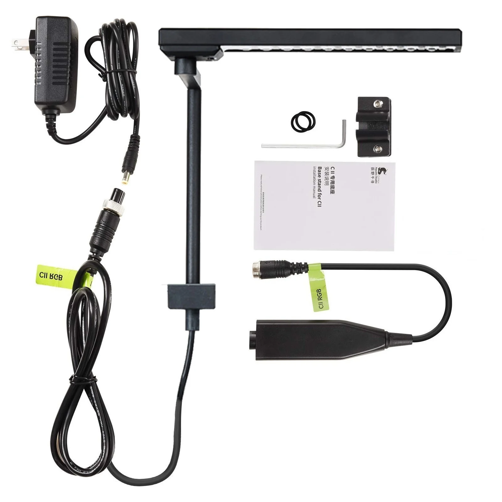 2022 Chihiros C2 Full Spectrum C2 RGB Aquarium LED Light with Bluetooth Controller Built-in Suite for Mini Nano Aquatic Tanks