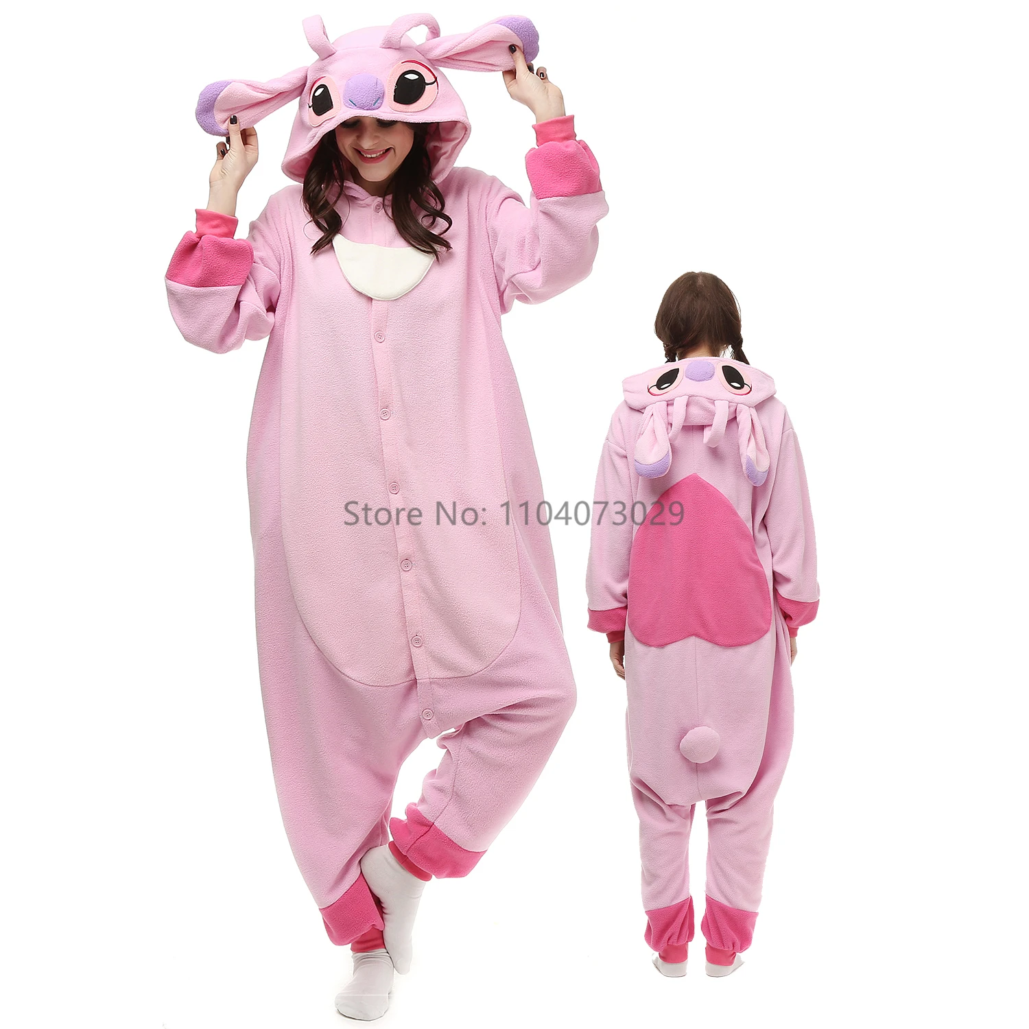 Onesieshow Animal Kigurumi Pyjamas Halloween Onesie Adult Kids Blue Pink Cartoon Pajama Cosplay Party Women Men Homewear 3XL