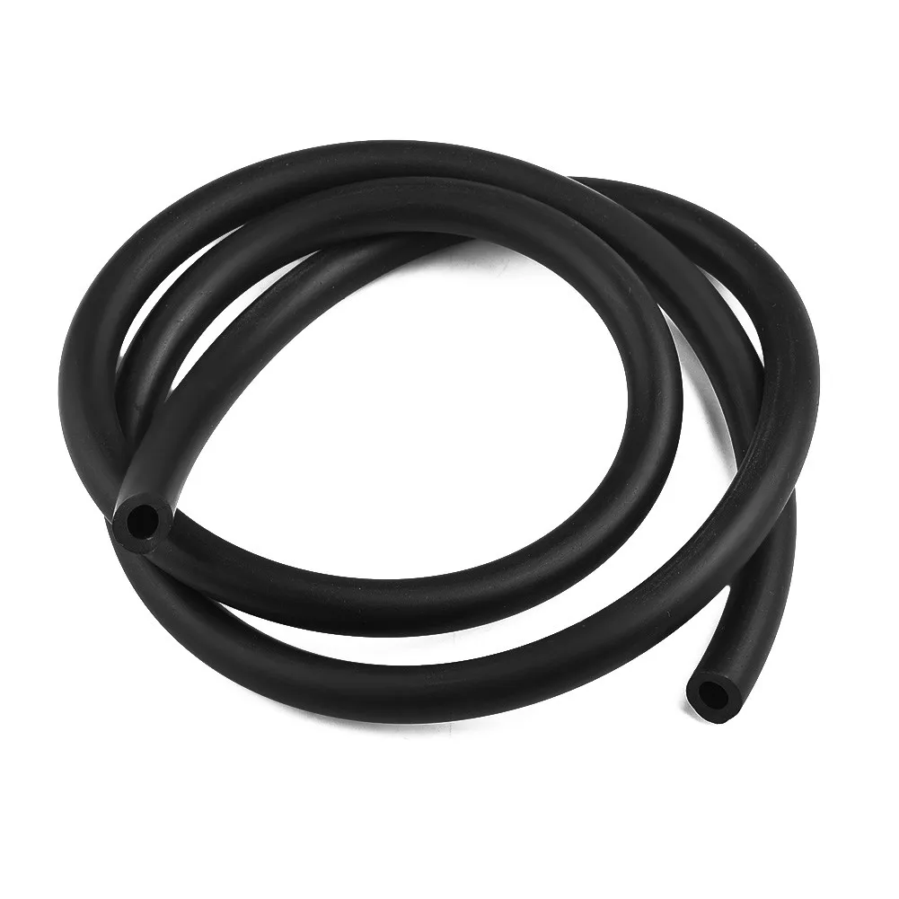 

6mm 1/4 Air vacuum hose 1/4 6mm Accessories Air Vacuum Hose Black Diesel Durable For gasoline Id full silicone