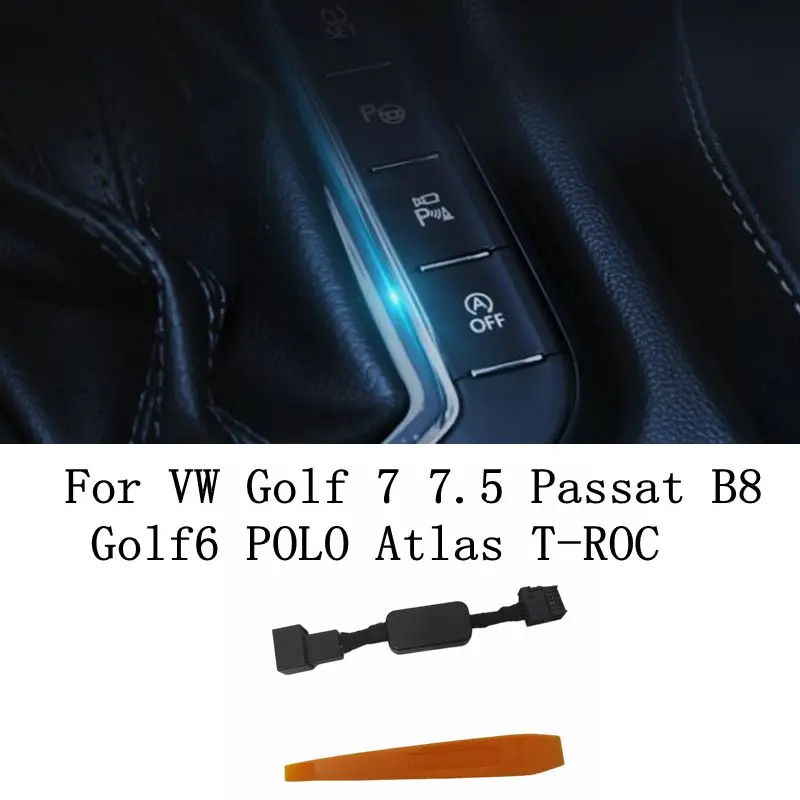 Per Vw Golf6 Polo Atlas T-Roc T-Cross Tiguan Automatic Stop Start Engine System Off Cable Plug And Play Eliminator