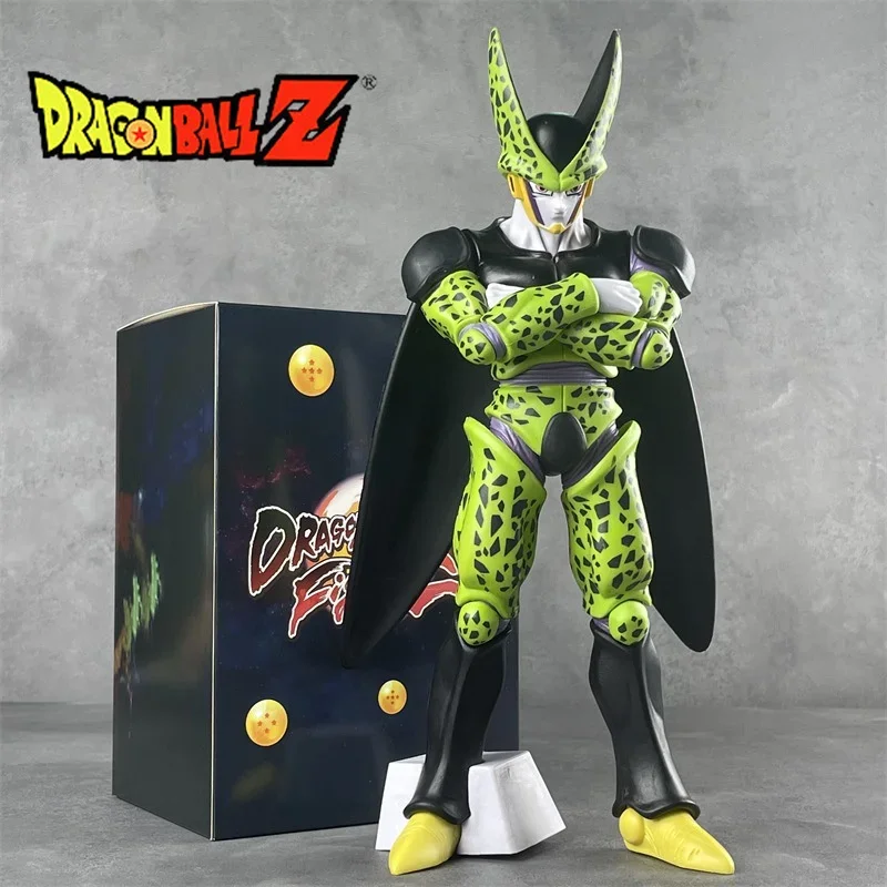 30.5Cm Anime Dragon Ball Duel Of The Fates Cell Action Figure Collection Giocattolo Modello In Pvc Per Bambini Regalo Ornamenti Desktop Bambola