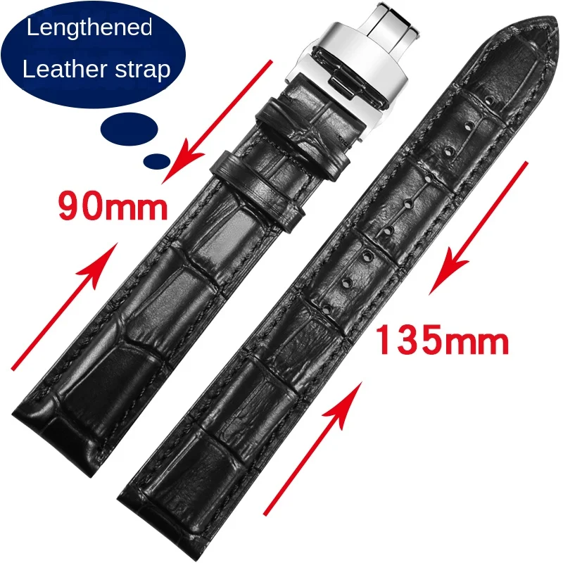 Wholesale Unique Leather 24 mm Wristwatch Strap TW17_K0014432