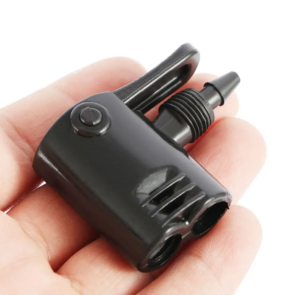 Cycling Accessory Tyre Replacement Dual Head Adapter Valve Bicycle Component Air Pump