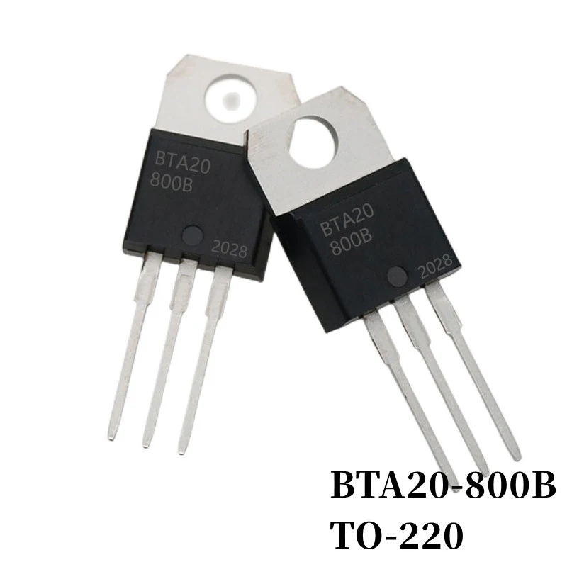 

5~200Pcs BTA20-800B BTA20-800BW BTA20-800C BTA20-800CW BTA20-800SW BTA20-800TW Triac TO-220 DIP Thyristor
