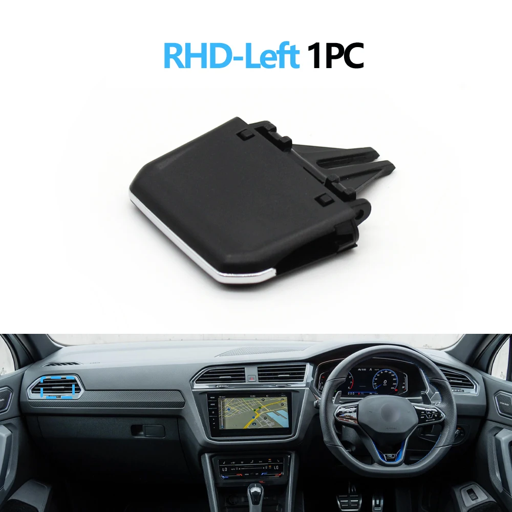 Lot De 2 Palettes Ventilation Climatisation Volkswagen Tiguan 2010-2017 - Réf. 5N0819704 - 7