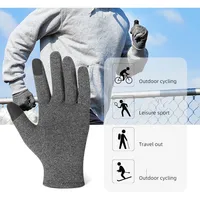 Winter Gloves Thermal Touch Screen Thermal Windproof Warm Gloves 1Pc Arthritis Gloves Woman Rheumatoid Magnetic Therapy Glove 2