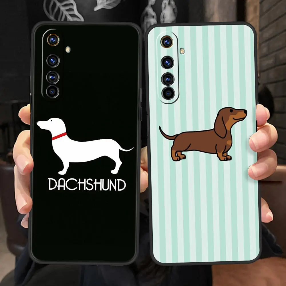 Cute Dachshund and Bulldog Design Phone Case Cover