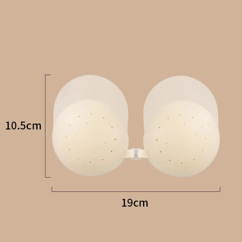 Invisible Thin Silicone Anti-Show Nipple Covers Reusable Anti-Sagging Breast Petals Strapless Bra Breast Patch ﻿