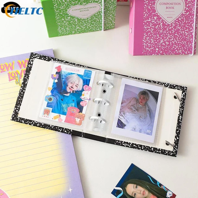 Ins Photo Album Photocard Binder Kpop Picture Album Idol Cards Collect Book  Star Cards Display Student Stationery Supplies - AliExpress