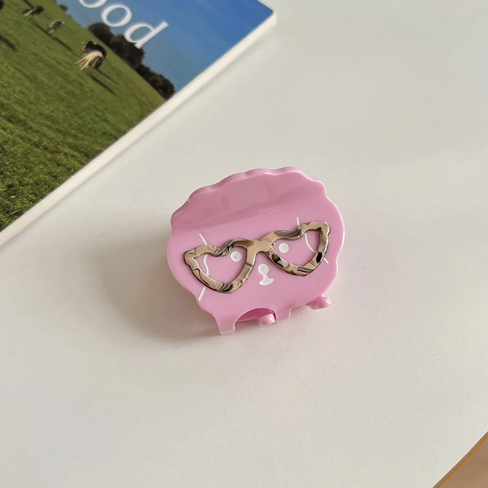 Ywyhj drei clevere Hunde haar klaue schöne Welpen acetat Haar klauen clip Haarschmuck für Frauen Mädchen – Detail 11